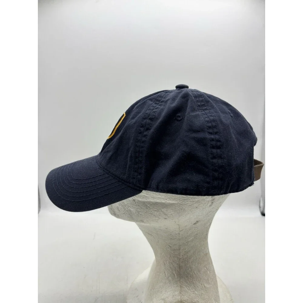 UPS United Parcel Service Cap Hat Goodfellow Navy Blue Leather Strapback